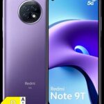 Xiaomi Redmi note 9t 5g 128gb roxa frente costas